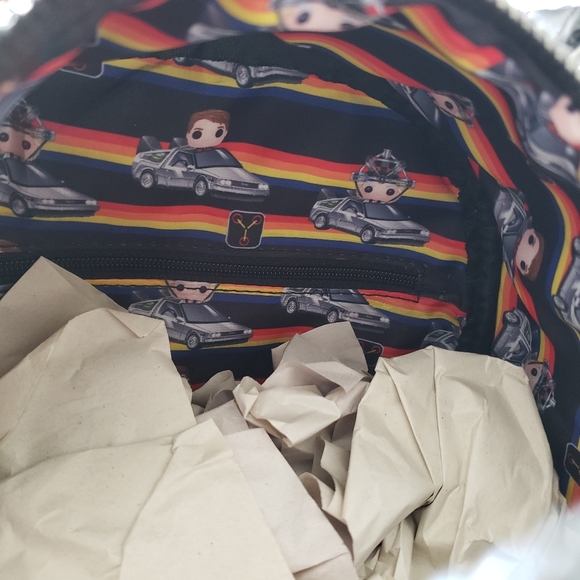 Rare Back to the Future Loungefly Mini Backpack - NWT PRICE FIRM - Picture 9 of 9